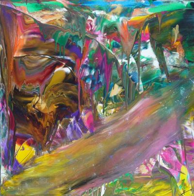 Toile n° 166 Energies creation 100x100
