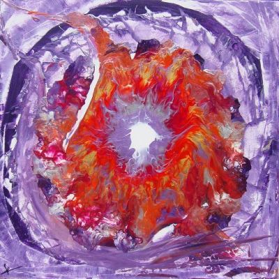Toile n° 184 Chemin vers Soi 80x80