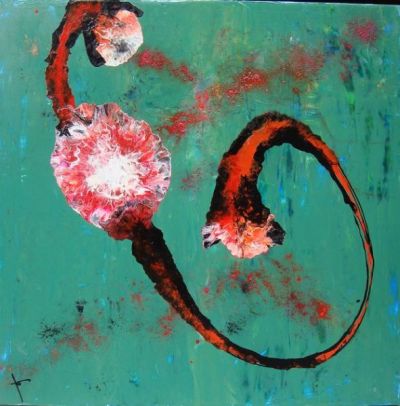 Toile n° 186 Passion 100x100