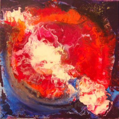 Toile n° 191 Et puis 40x40