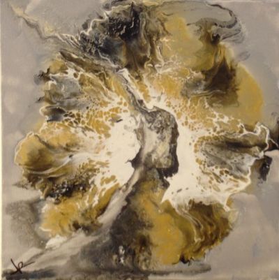 Toile n° 193 Dissolution 40x40