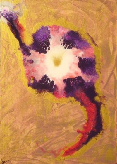 Toile n° 197 Heureux 70x50
