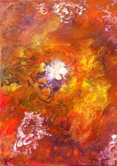 Toile n° 198 L'inconnu 70x50
