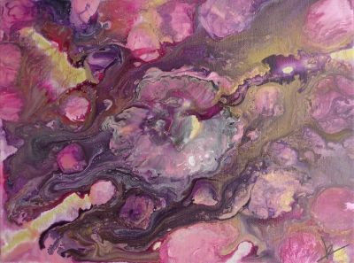 Toile n° 205 Collaboration 30x40
