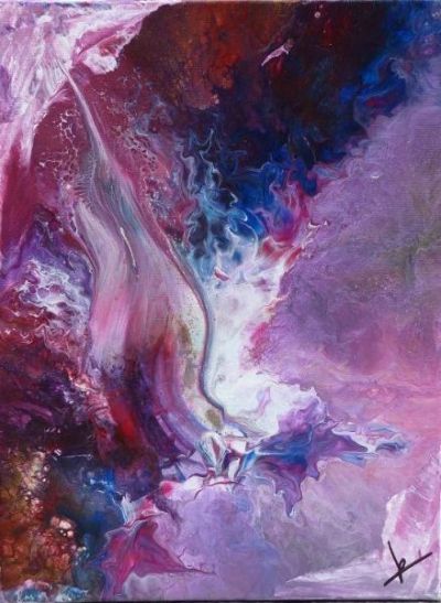 Toile n° 212 Etincelle angelique 30x40