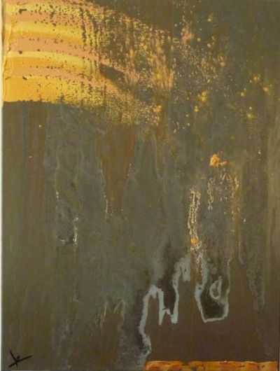 Toile n° 215 Oxydation 60x80