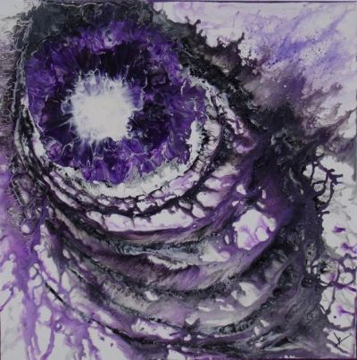 Toile n° 217 Etat de Conscience 80x80