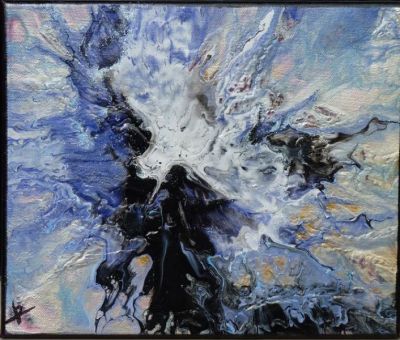 Toile n° 224 Eloquence 25x30 2012