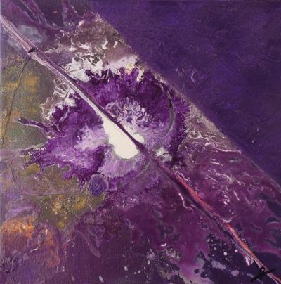 Toile n° 227 Mutation 40x40