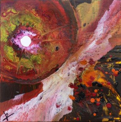Toile n°236 Suractivité 40x40