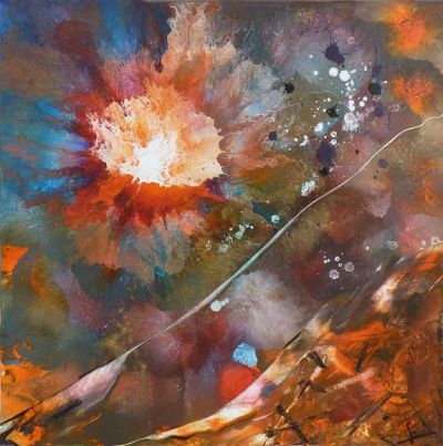 Toile n° 237 Transition 80x80