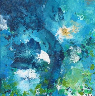 Toile n° 240 La Parole 80x80 - Cédée