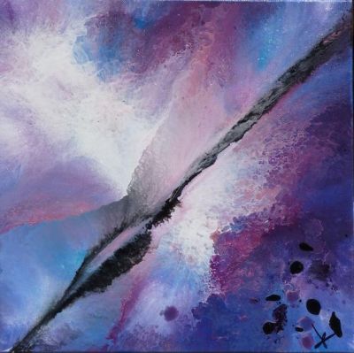 Toile n° 245 Reprise 40x40