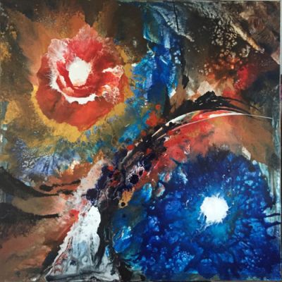 Toile n° 263 Mixité 100x100