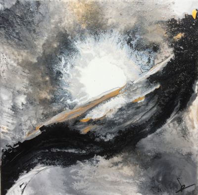 Toile n°271 Matérialité 40x40
