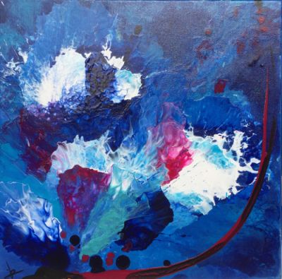 Toile n°278 Persévérance 40x40