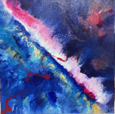 Toile n°290 Saut 50x50