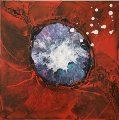 Toile n°296 Cadrage 50x50